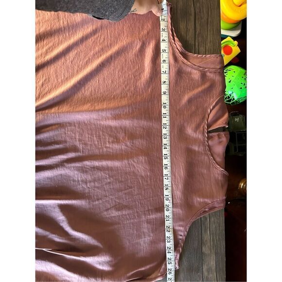 Torrid Walnut Georgette Double Layer Tank Top Size 3XL - Picture 10 of 10